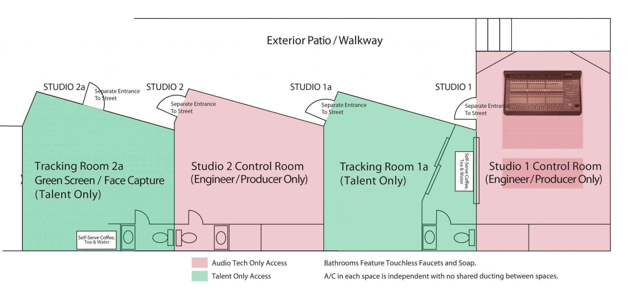 MCP Studio Floorplan
