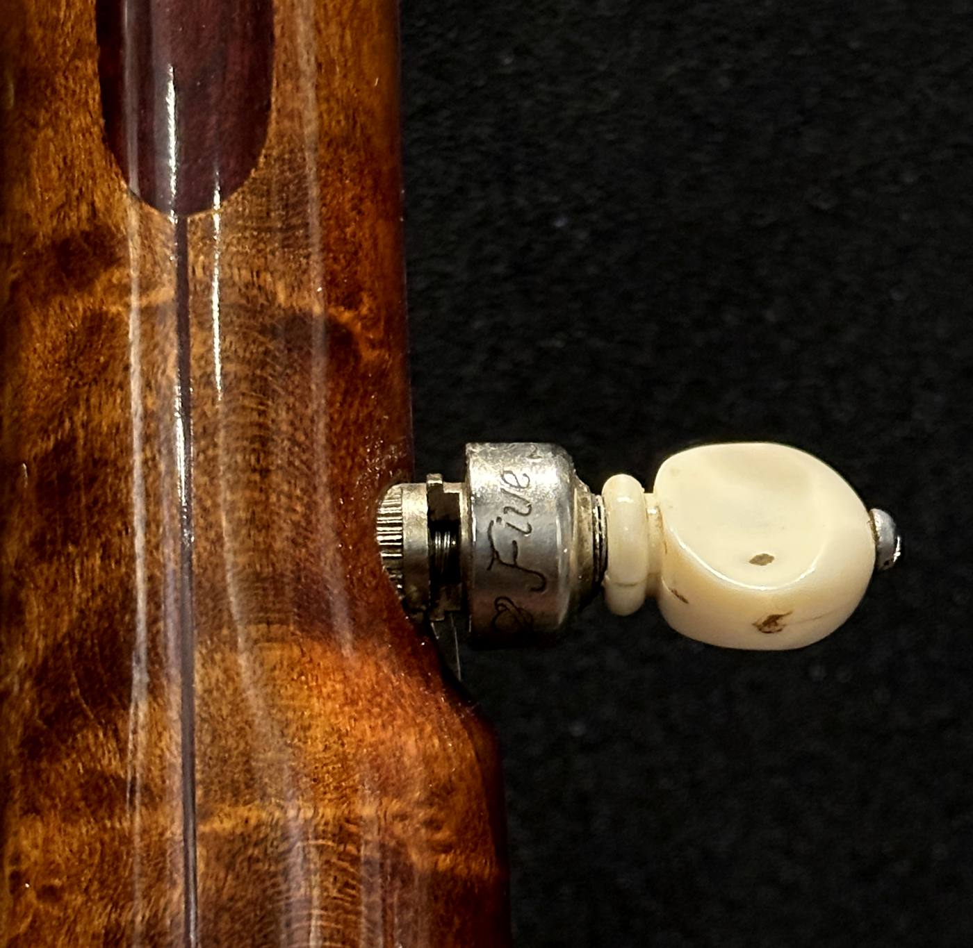 5th-string tuner, rear mounting view